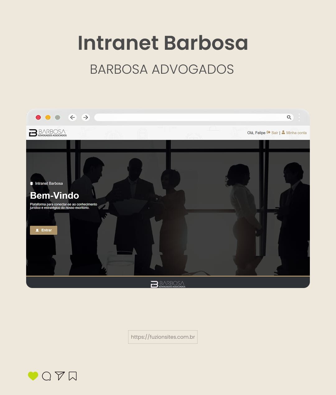 CRM intranet